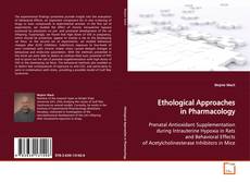 Couverture de Ethological Approaches in Pharmacology