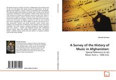Buchcover von A Survey of the History of Music in Afghanistan: