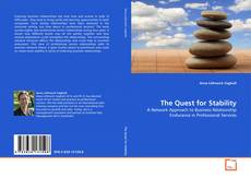 Couverture de The Quest for Stability