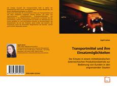 Buchcover von Transportmittel und ihre Einsatzmöglichkeiten