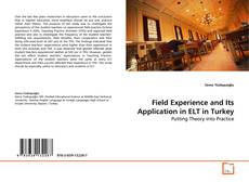 Capa do livro de Field Experience and Its Application in ELT in Turkey 