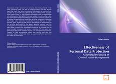 Couverture de Effectiveness of Personal Data Protection