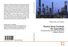 Couverture de Plasma Spray Coatings for Superalloys