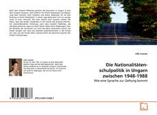Capa do livro de Die Nationalitätenschulpolitik in Ungarn zwischen
1948-1988 