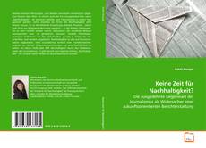 Couverture de Keine Zeit für Nachhaltigkeit?
