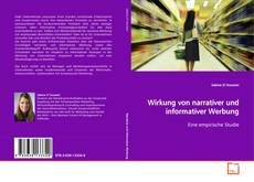 Capa do livro de Wirkung von narrativer und informativer Werbung 