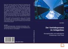 Couverture de Der Vertriebsprozess im Anlagenbau