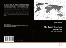 Buchcover von The Event Structure Metaphor