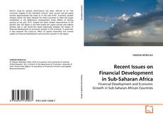 Copertina di Recent Issues on Financial Development in Sub-Saharan Africa