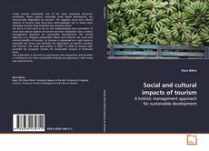 Capa do livro de Social and cultural impacts of tourism 