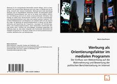 Copertina di Werbung als Orientierungsfaktor im medialen Programm