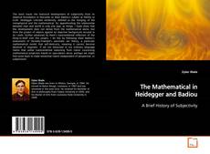 Buchcover von The Mathematical in Heidegger and Badiou