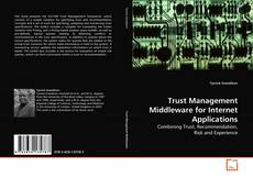 Capa do livro de Trust Management Middleware for Internet Applications 