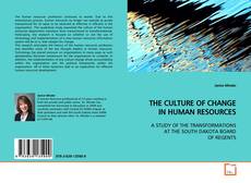 Buchcover von THE CULTURE OF CHANGE IN HUMAN RESOURCES