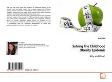Buchcover von Solving the Childhood Obesity Epidemic