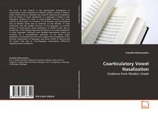 Couverture de Coarticulatory Vowel Nasalization