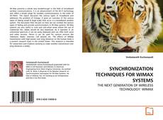 Couverture de SYNCHRONIZATION TECHNIQUES FOR WIMAX SYSTEMS
