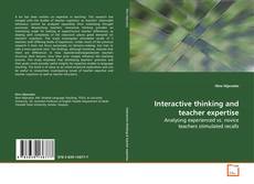 Buchcover von Interactive thinking and teacher expertise