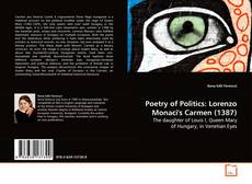 Buchcover von Poetry of Politics: Lorenzo Monaci's Carmen (1387)