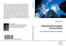 Buchcover von Integrating the European Product Market