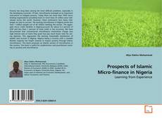 Capa do livro de Prospects of Islamic Micro-finance in Nigeria 