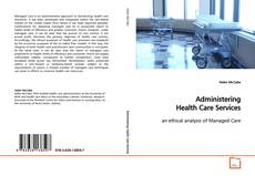 Buchcover von Administering Health Care Services