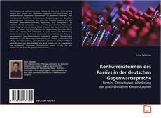 Buchcover von Konkurrenzformen des Passivs in der deutschen
Gegenwartssprache
