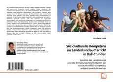 Buchcover von Soziokulturelle Kompetenz im Landeskundeunterricht in
DaF-Stunden