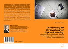 Borítókép a  Untersuchung der Werbewirkung von Ingame-Advertising - hoz