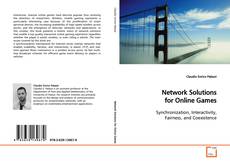 Buchcover von Network Solutions for Online Games