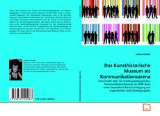 Buchcover von Das Kunsthistorische Museum als Kommunikationsarena