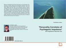 Обложка "Personality Correlates of Psychogenic Impotence"