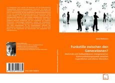 Buchcover von Funkstille zwischen den Generationen?