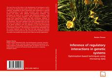 Buchcover von Inference of regulatory interactions in genetic systems
