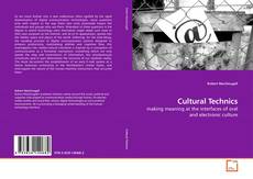 Capa do livro de Cultural Technics 