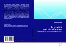 Buchcover von Betriebliche Bündnisse für Arbeit