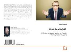 Buchcover von What the #%@