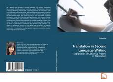 Copertina di Translation in Second Language Writing
