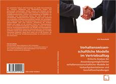 Copertina di Verhaltenswissenschaftliche Modelle im Vertriebsalltag