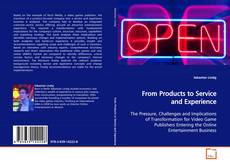 Buchcover von From Products to Service and Experience