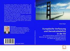 Buchcover von Europäische Verfassung und Demokratiedefizit
in der EU