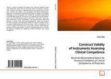 Copertina di Construct Validity of Instruments Assessing Clinical
Competence