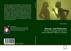 Capa do livro de Women and Politeness 