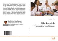 Couverture de Didaktik analysis