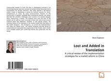 Buchcover von Lost and Added in Translation