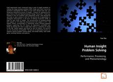 Buchcover von Human Insight Problem Solving