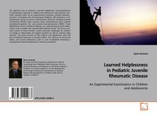 Copertina di Learned Helplessness in Pediatric Juvenile
Rheumatic Disease