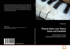Copertina di Thomas Mann zum Thema Genie und Krankheit