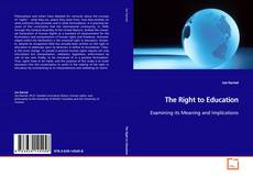 Buchcover von The Right to Education