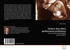 Factors that affect performance proficiency的封面